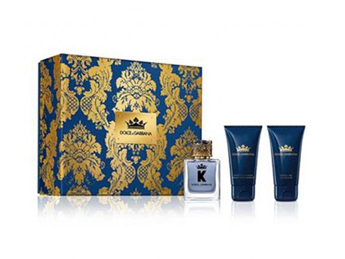 Set Dolce & Gabbana King 50ml + After Shave Balm 50ml + Shower Gel 50m