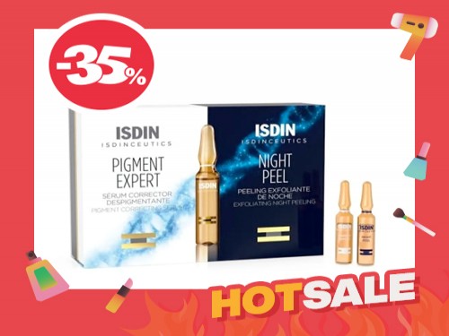 Ampollas Isdin Isdinceutics Pigment Expert Día + Night Peel Noche 